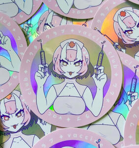 Vaccine Sticker