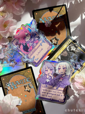 FF x MTG Stickers